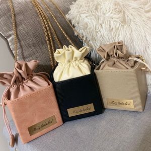 Chain bucket bags
